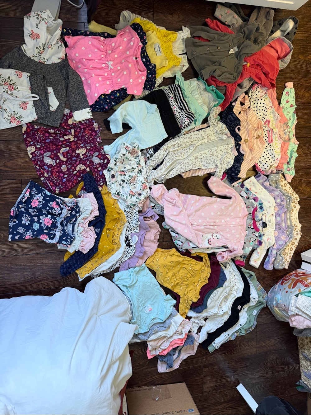 3m - 6m Baby Girls Mixed Clothing Bundle